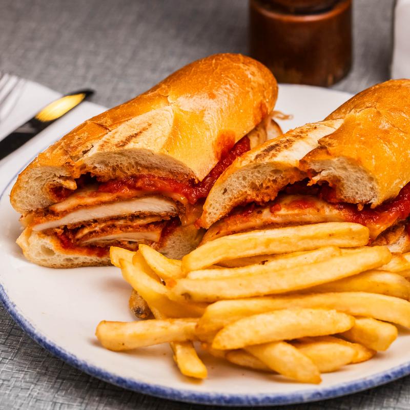 menu item 17 of 42, Chicken Parm Hero