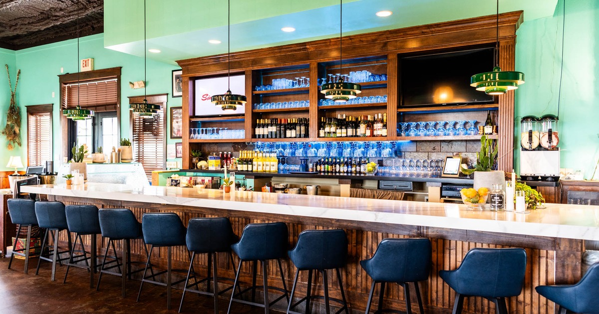 Interior, bar area