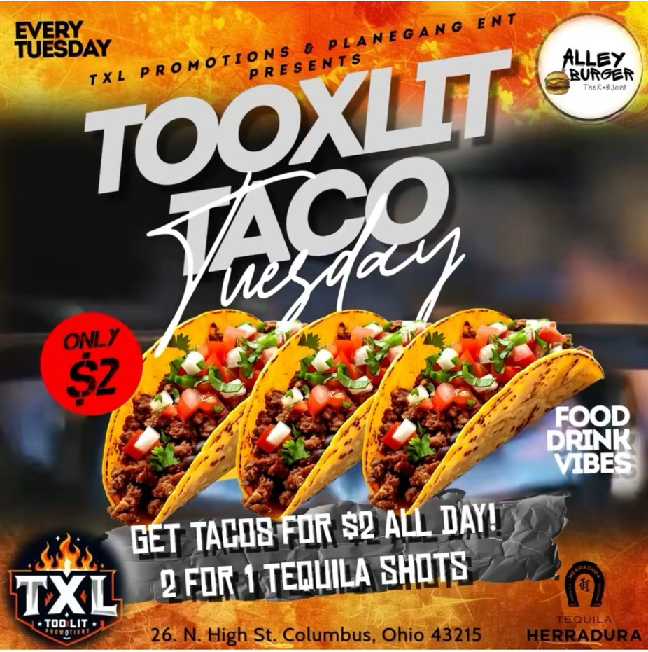 TOO XL LIT TACO TUESDAY event photo