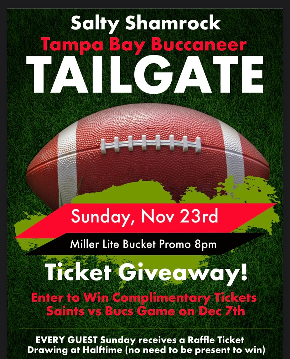 Tampa, Tampa Bay Buccaneers, watch party and ticket giveaway event photo