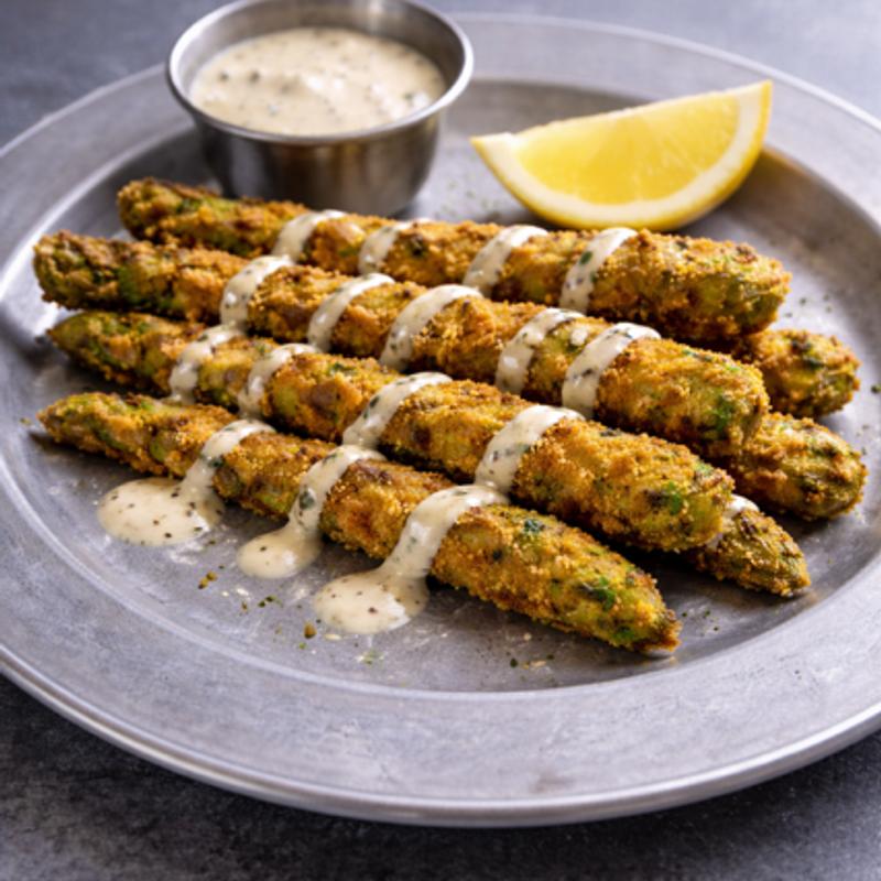 Fried Asparagus photo