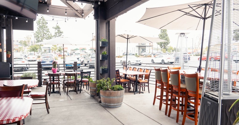 Exterior tables and chairs