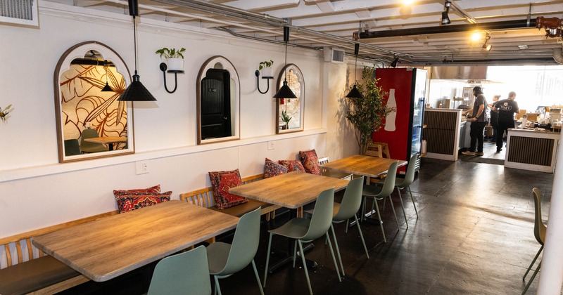 Interior, main dining area