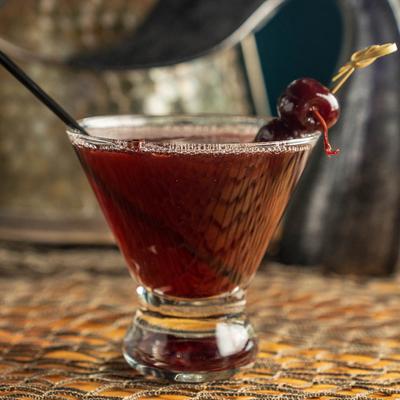 Old Fashioned cocktail.