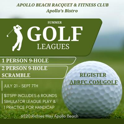 golf simulator golf league with prizes.