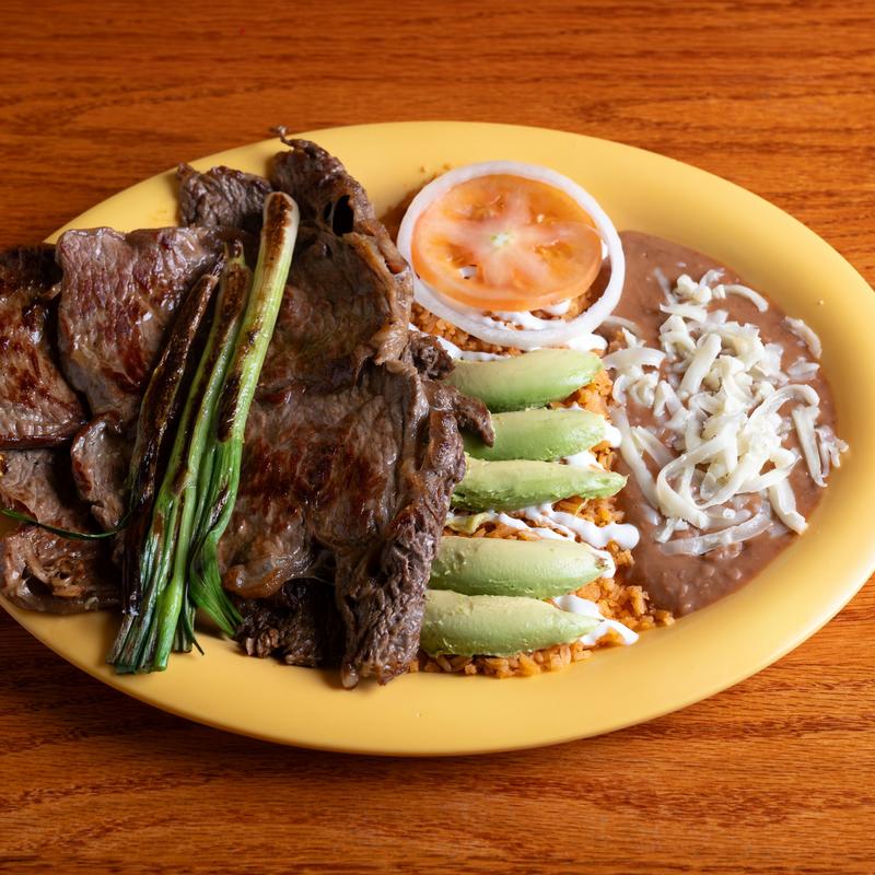 menu item 9 of 11, Carne Asada
