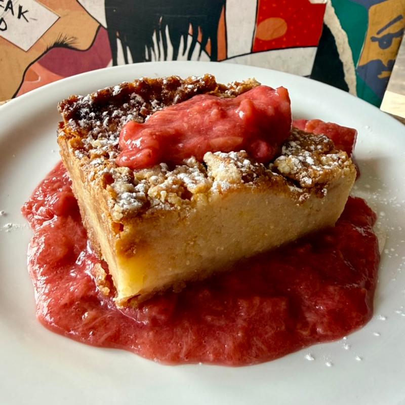 menu item 41 of 152, Gooey Almond Butter Cake