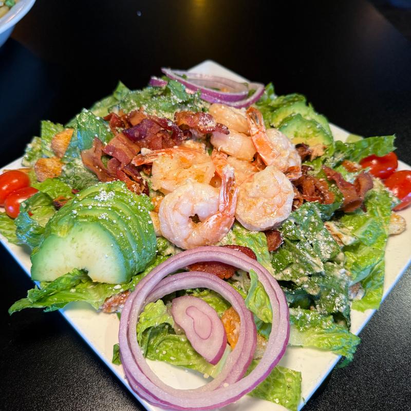 Shrimp Avacado Caesar Salad photo