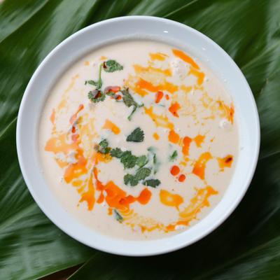 Tom Kha coconut Chicken soup.