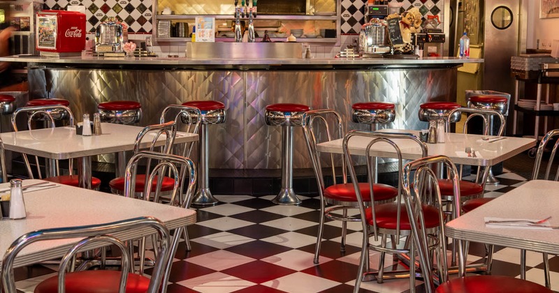 Interior seating space