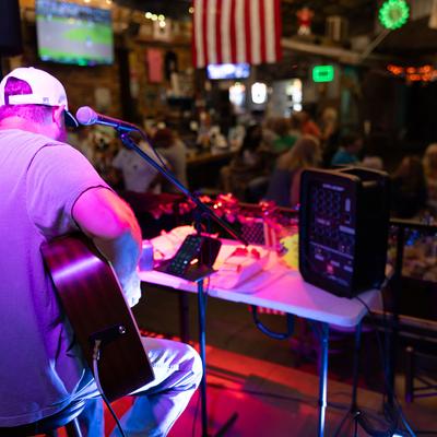 A live music performance.