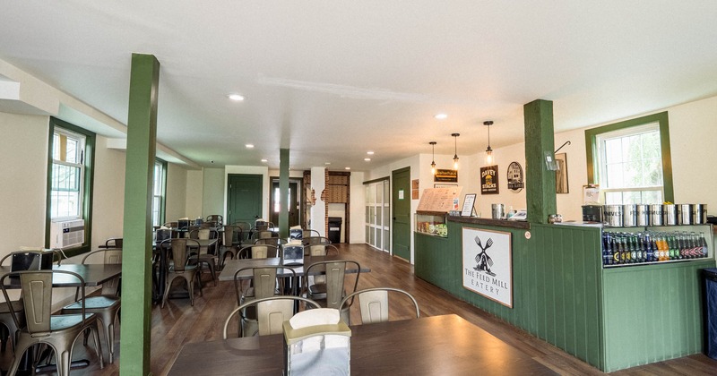 Interior dining area