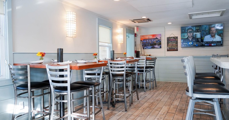 Interior seating area