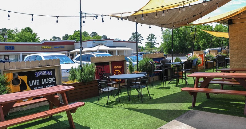 Beautiful patio area