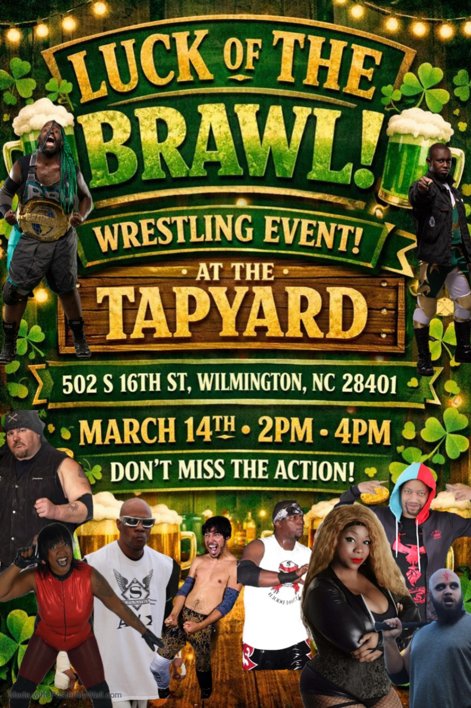 Luck of the Brawl Wrestling event photo