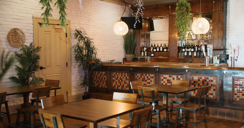 Interior dining area