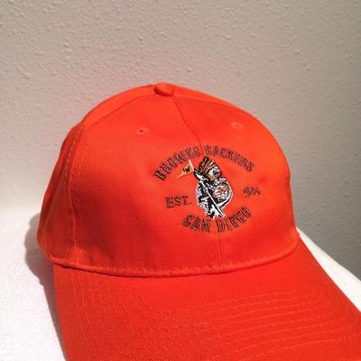 Orange cap closeup