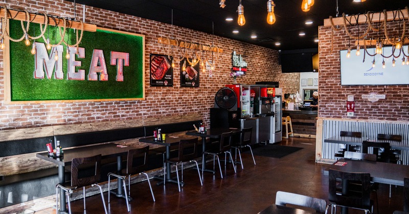 Tables ready for guests