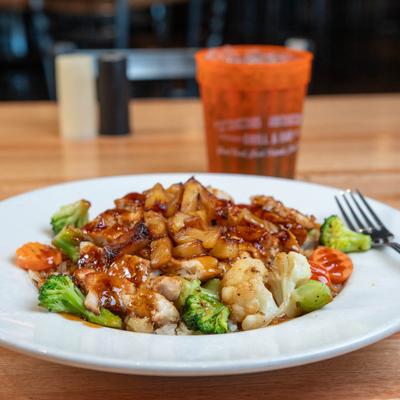 Chicken teriyaki bowl.
