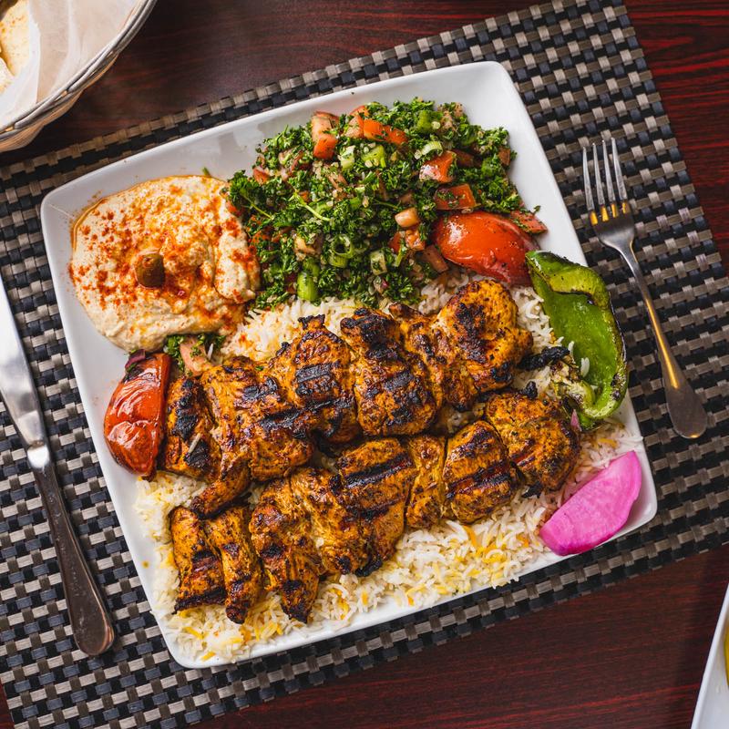 Chicken Kabob Platter photo