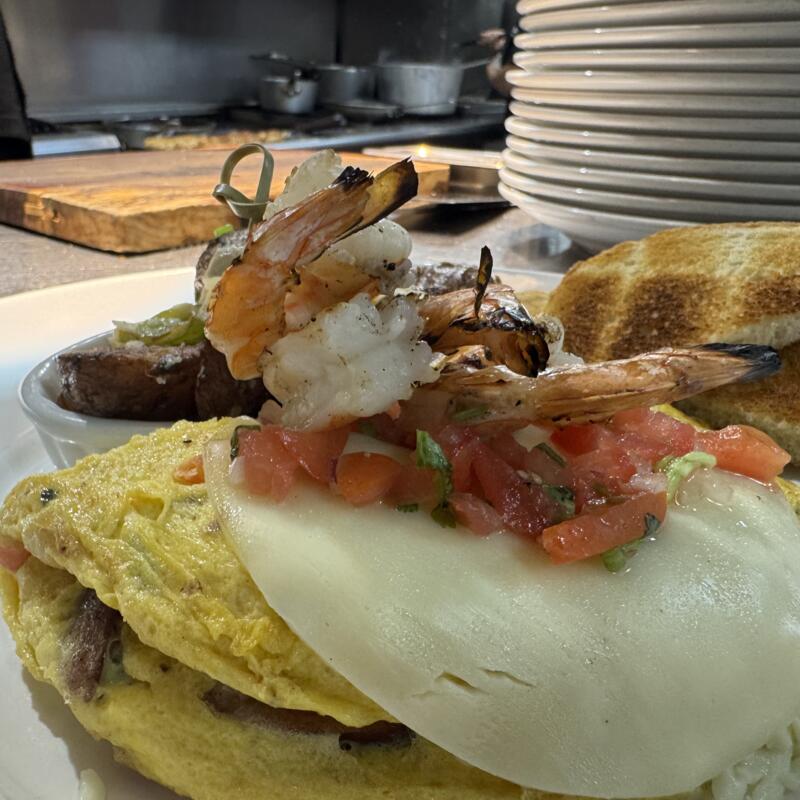 Shrimp & Spicy Link photo