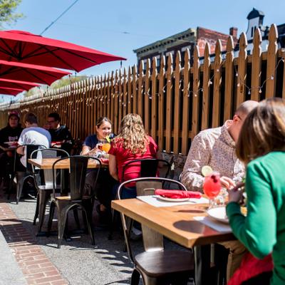 Spring Patio Dining