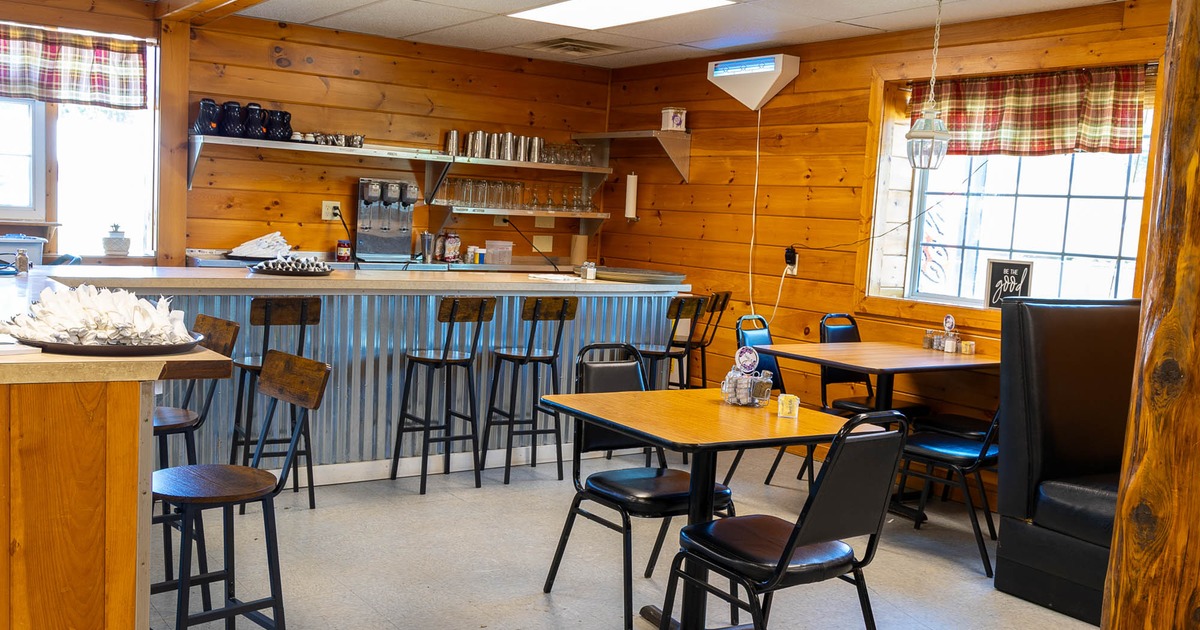 Interior, dining area