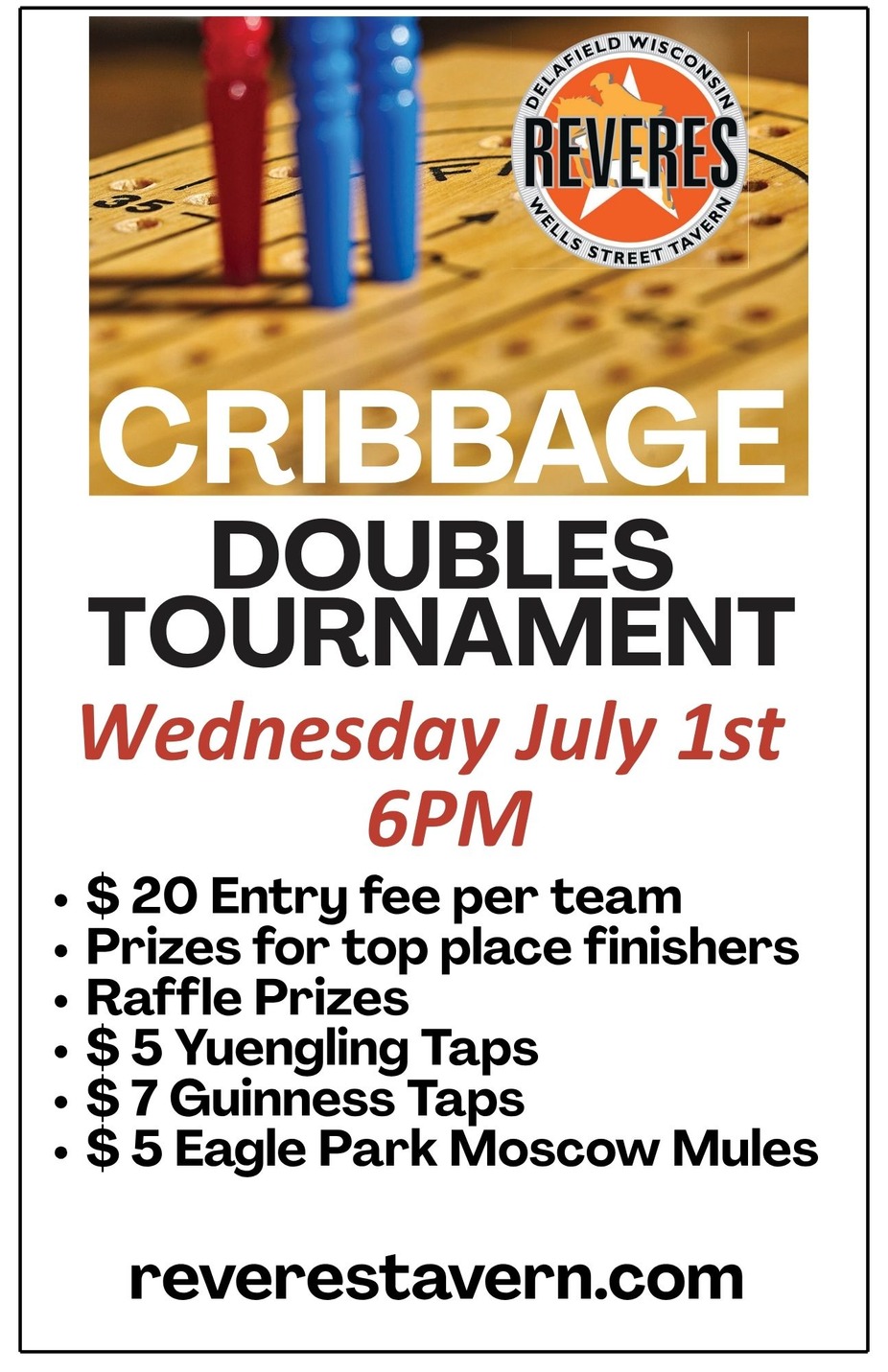 Doubles Cribbage Tournament event photo