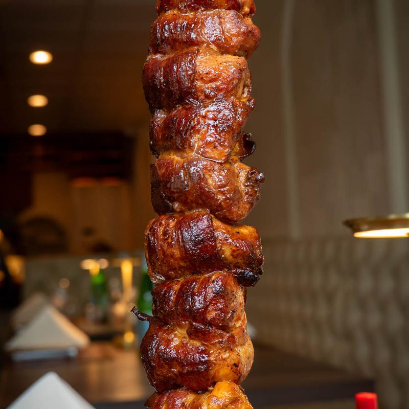 Medalhões Com Bacon (Frango)/ Bacon-Wrapped Chicken photo