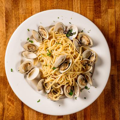 Linguine clams.