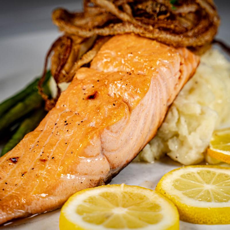 Broiled Atlantic Salmon photo