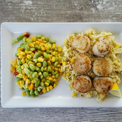 Seared Scallops.