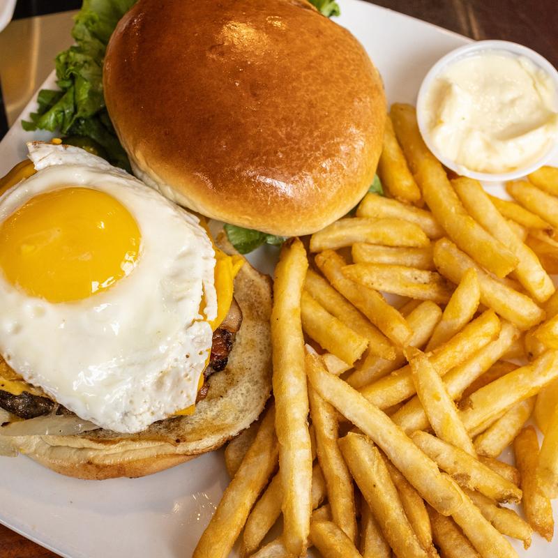menu item 7 of 9, Sunrise Burger