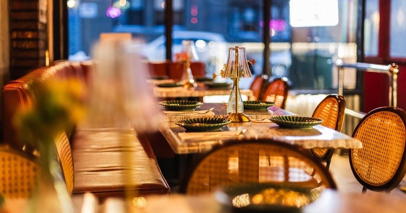 Interior, main dining area