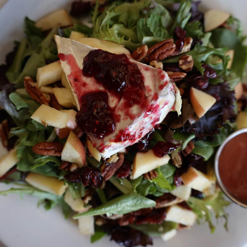 Warm Brie Cheese Salad photo