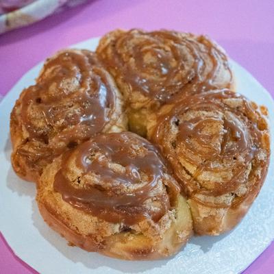 Caramel roll.