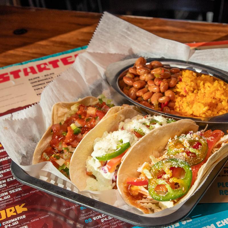 Fajita Veggies Taco Bar (Vegetarian Option) photo