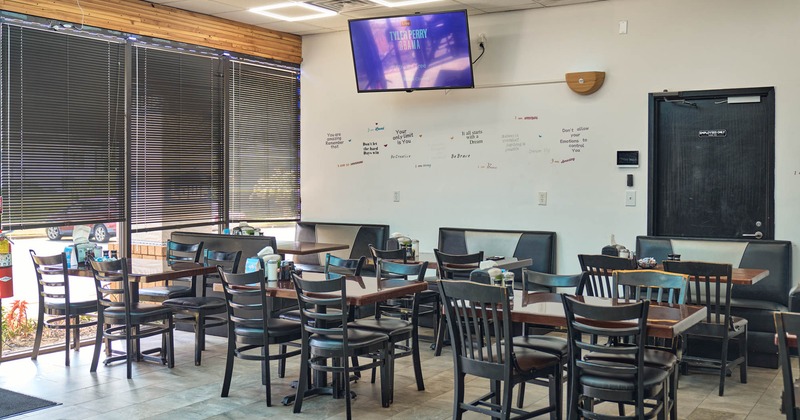 Interior dining area