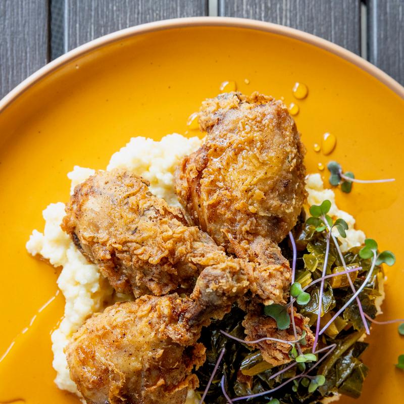 Southern Fried Chicken Lolipops photo