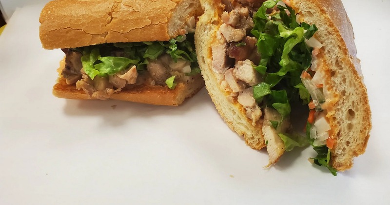 Chicken Banh Mi Sandwich