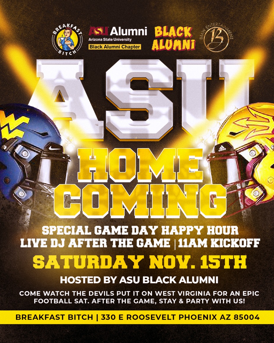 ASU HOMECOMING FOOTBALL WATCH PARTY & AFTERPARTY event photo