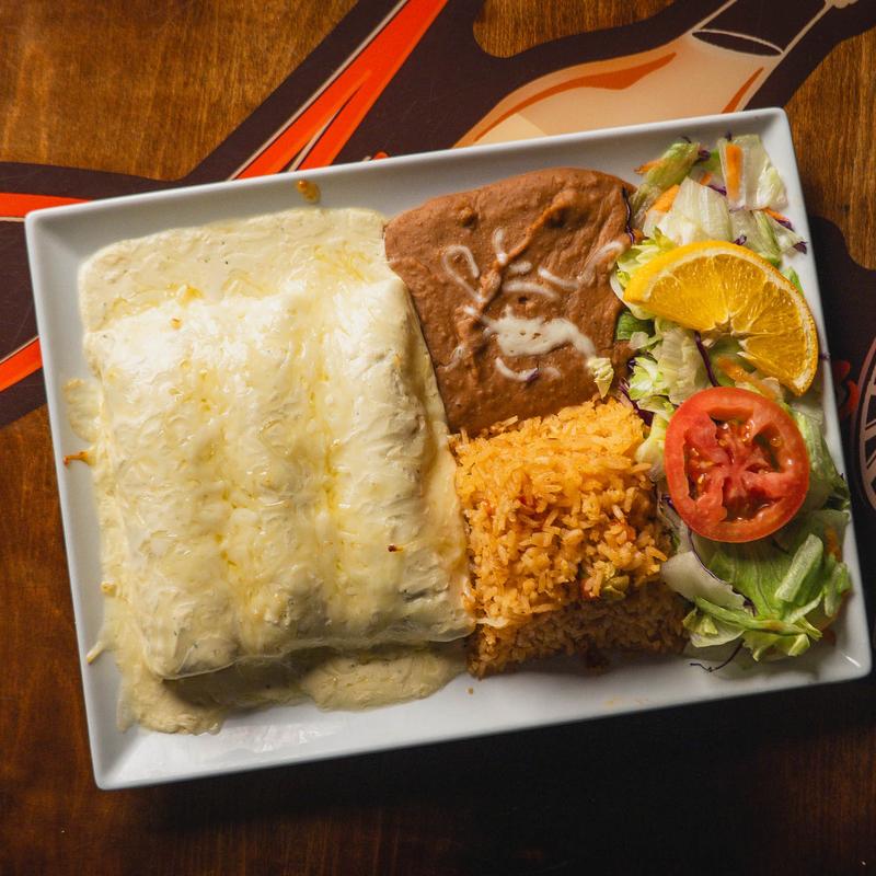 menu item 4 of 11, Sour Cream Enchiladas