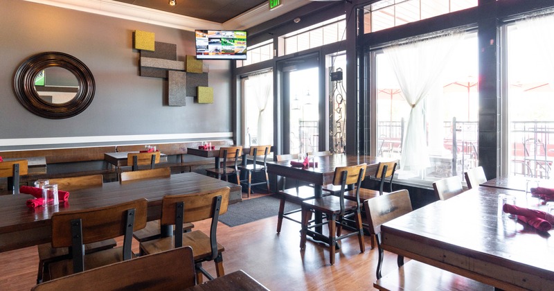 Interior, main dining area