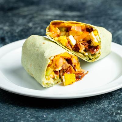 Elements Breakfast Wrap.