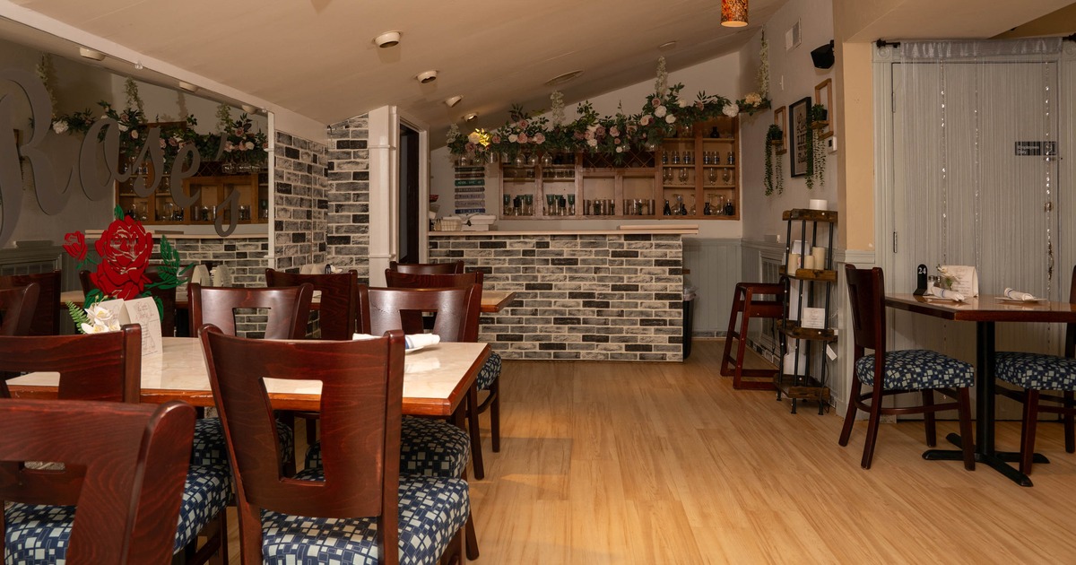 Interior, dining area