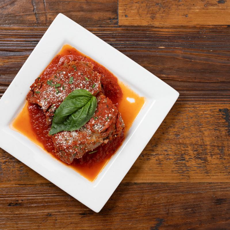 menu item 27 of 58, Stuffed Eggplant
