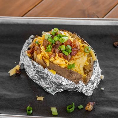 Loaded baked potato.