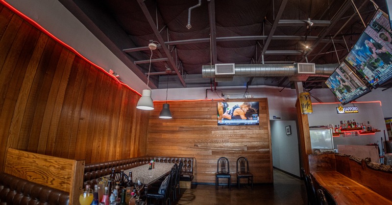 Interior, dining area