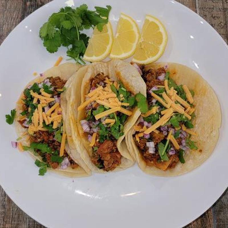 3 Vegan Impossible Meat Soft Taco photo
