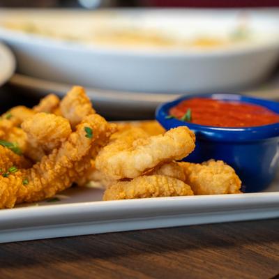 Fried Calamari with marinara.